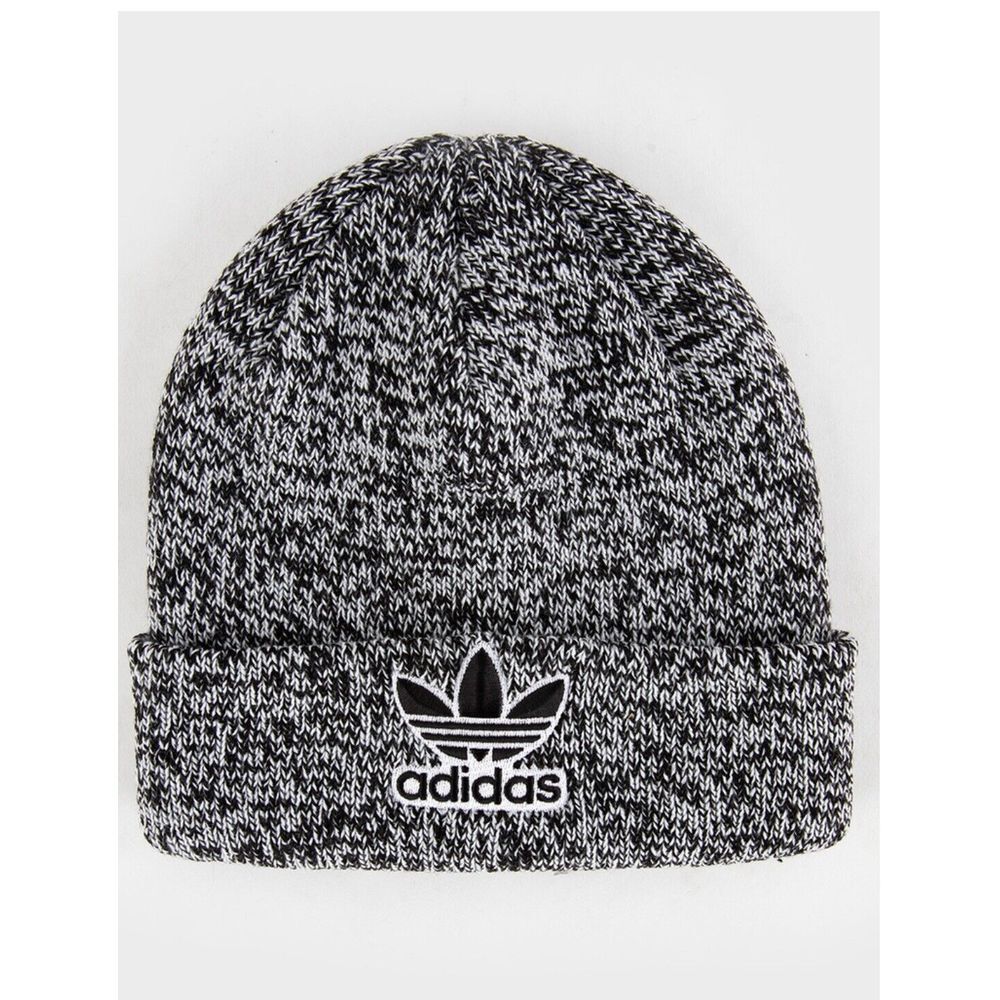 Adidas Originals Trefoil Beanie Hat Cap Adult Black/White New Unisex